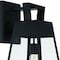 Designers Fountain Cooper 18 in 1Light Matte Black Outdoor Wall Lantern with Clear Glass Shade D244M-9OW-MB - alternate 2